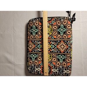 Vera Bradley Laptop Sleeve Navy Floral 14" x 11" Computer Tablet Bag Case